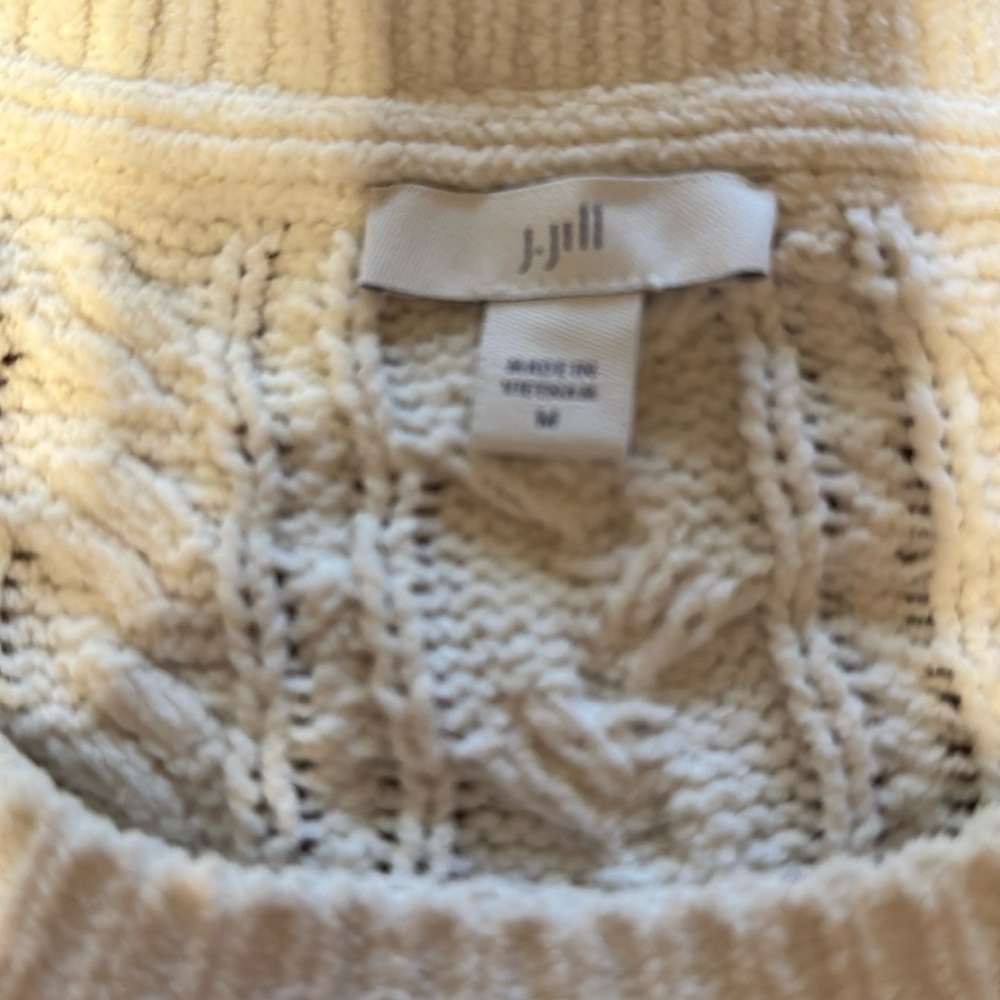 Super soft comfy long white sweater. Never worn.